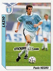 Sticker Paolo Negro - Italy Tutto Calcio 1994-1995 n. 175 - Sl