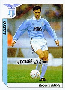 Sticker Roberto Bacci - Italy Tutto Calcio 1994-1995 - Sl