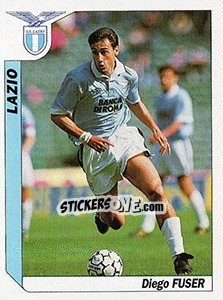 Sticker Diego Fuser - Italy Tutto Calcio 1994-1995 n. 184 - Sl