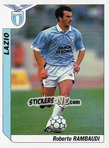 Sticker Roberto Rambaudi - Italy Tutto Calcio 1994-1995 n. 185 - Sl