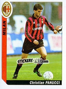 Sticker Christian Panucci - Italy Tutto Calcio 1994-1995 - Sl
