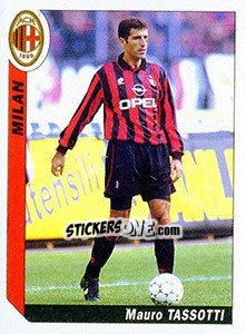 Figurina Mauro Tassotti - Italy Tutto Calcio 1994-1995 - Sl