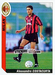 Sticker Alessandro Costacurta - Italy Tutto Calcio 1994-1995 n. 197 - Sl