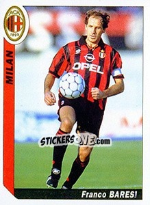 Cromo Franco Baresi - Italy Tutto Calcio 1994-1995 - Sl