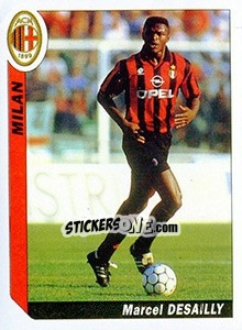 Sticker Marcel Desailly - Italy Tutto Calcio 1994-1995 n. 199 - Sl