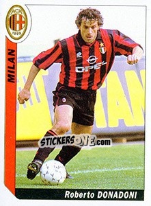 Sticker Roberto Donadoni - Italy Tutto Calcio 1994-1995 - Sl