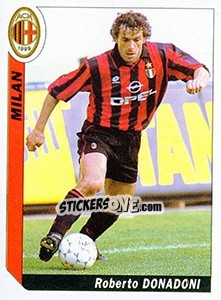 Sticker Roberto Donadoni - Italy Tutto Calcio 1994-1995 n. 201 - Sl