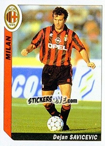 Figurina Dejan Savicevic - Italy Tutto Calcio 1994-1995 - Sl