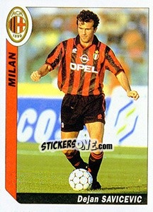 Sticker Dejan Savicevic - Italy Tutto Calcio 1994-1995 n. 204 - Sl