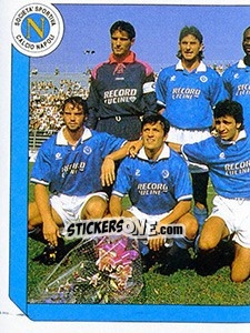 Cromo Squadra (puzzle 1) - Italy Tutto Calcio 1994-1995 n. 209 - Sl