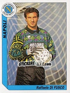 Cromo Raffaele Di Fusco - Italy Tutto Calcio 1994-1995 - Sl