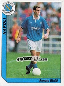 Sticker Renato Buso - Italy Tutto Calcio 1994-1995 - Sl