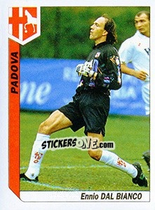 Sticker Ennio Dal Bianco - Italy Tutto Calcio 1994-1995 - Sl