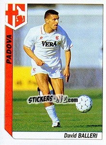 Sticker David Balleri - Italy Tutto Calcio 1994-1995 - Sl