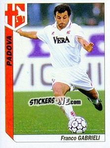Sticker Franco Gabrieli - Italy Tutto Calcio 1994-1995 - Sl