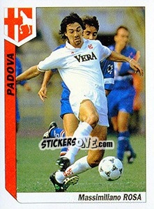 Sticker Massimiliano Rosa - Italy Tutto Calcio 1994-1995 - Sl