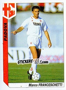 Sticker Marco Franceschetti - Italy Tutto Calcio 1994-1995 n. 236 - Sl