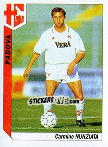 Figurina Carmine Nunziata - Italy Tutto Calcio 1994-1995 - Sl
