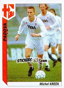 Sticker Michel Kreek - Italy Tutto Calcio 1994-1995 - Sl