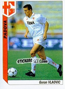 Sticker Goran Vlaovic - Italy Tutto Calcio 1994-1995 - Sl