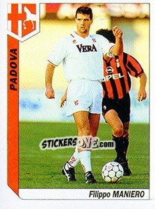 Sticker Filippo Maniero - Italy Tutto Calcio 1994-1995 n. 244 - Sl