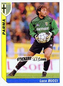 Figurina Luca Bucci - Italy Tutto Calcio 1994-1995 - Sl