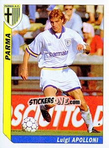 Sticker Luigi Apolloni - Italy Tutto Calcio 1994-1995 n. 253 - Sl