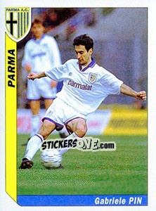 Sticker Gabriele Pin - Italy Tutto Calcio 1994-1995 n. 258 - Sl