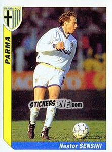Sticker Nestor Sensini - Italy Tutto Calcio 1994-1995 - Sl