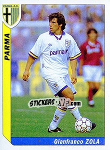 Cromo Gianfranco Zola - Italy Tutto Calcio 1994-1995 - Sl