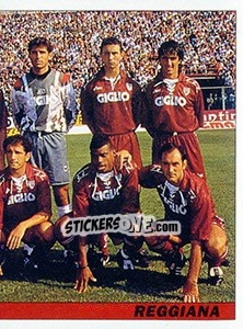 Figurina Squadra (puzzle 2) - Italy Tutto Calcio 1994-1995 - Sl