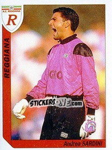Sticker Andrea Sardini - Italy Tutto Calcio 1994-1995 n. 268 - Sl