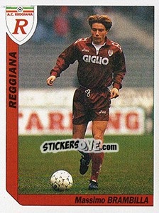 Figurina Massimo Brambilla - Italy Tutto Calcio 1994-1995 - Sl