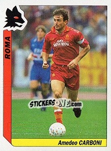 Sticker Amedeo Carboni - Italy Tutto Calcio 1994-1995 - Sl