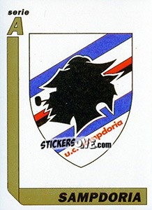 Sticker Scudetto - Italy Tutto Calcio 1994-1995 n. 301 - Sl