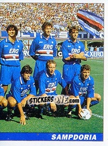 Figurina Squadra (puzzle 2) - Italy Tutto Calcio 1994-1995 - Sl