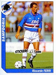 Sticker Riccardo Ferri - Italy Tutto Calcio 1994-1995 - Sl
