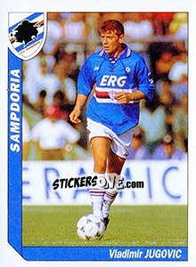 Sticker Vladimir Jugovic - Italy Tutto Calcio 1994-1995 - Sl