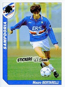 Cromo Mauro Bertarelli - Italy Tutto Calcio 1994-1995 - Sl