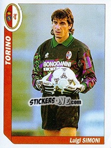 Cromo Luigi Simoni - Italy Tutto Calcio 1994-1995 - Sl