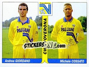 Sticker Andrea Giordano / Michele Cossato