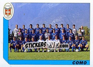 Figurina Squadra - Italy Tutto Calcio 1994-1995 - Sl