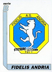 Sticker Scudetto - Italy Tutto Calcio 1994-1995 - Sl