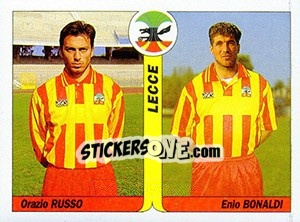 Sticker Orazio Russo / Enio Bonaldi - Italy Tutto Calcio 1994-1995 n. 428 - Sl