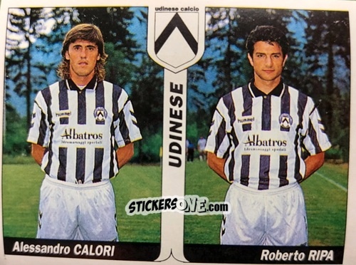 Cromo Alessandro Calori / Roberto Ripa - Italy Tutto Calcio 1994-1995 n. 487 - Sl