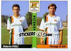 Sticker Roberto Fogli / Pierluigi Di Giá - Italy Tutto Calcio 1994-1995 n. 497 - Sl