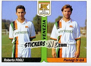 Sticker Roberto Fogli / Pierluigi Di Giá - Italy Tutto Calcio 1994-1995 - Sl