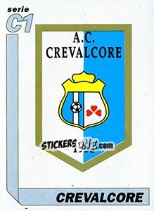 Sticker Scudetto Crevalcore - Italy Tutto Calcio 1994-1995 n. 523 - Sl