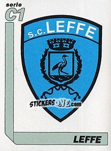 Sticker Scudetto Leffe - Italy Tutto Calcio 1994-1995 n. 525 - Sl