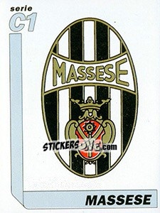 Sticker Scudetto Massese - Italy Tutto Calcio 1994-1995 n. 526 - Sl